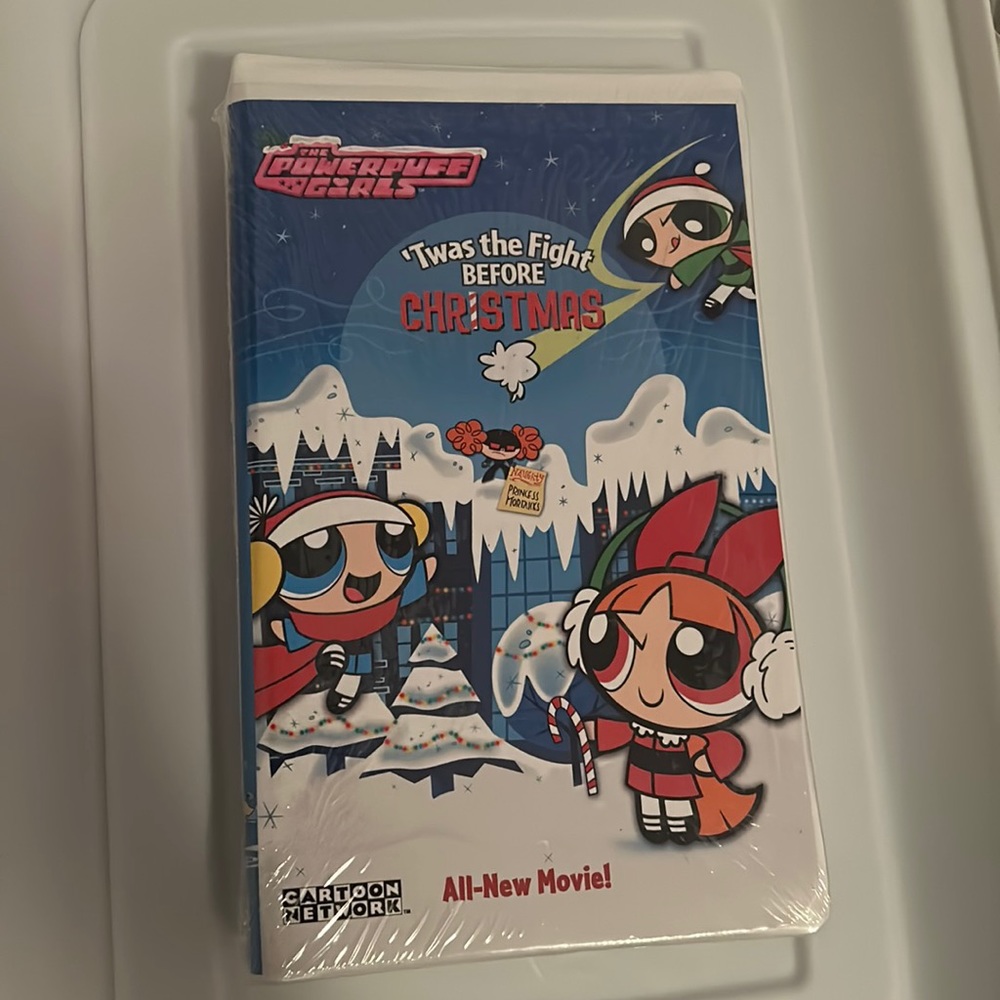 FACTORY SEALED POWERPUFF GIRPS TWAS THE FIGHT BEFORE CHRISTMAS